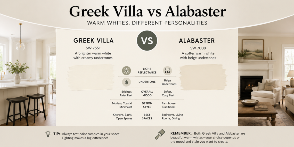 Greek Villa vs Alabaster: Which White Paint Wins?