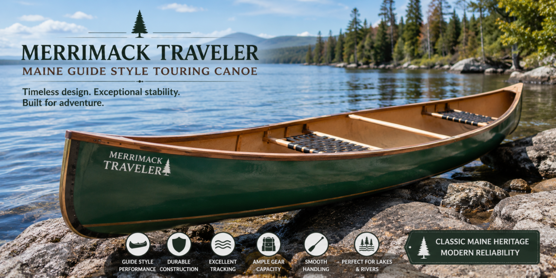 Merrimack Traveler Maine Guide Style Touring Canoe