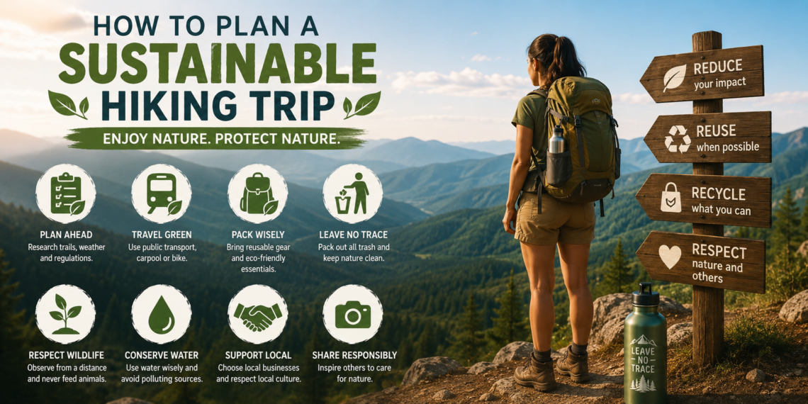 How to Plan a Sustainable Hiking Trip
