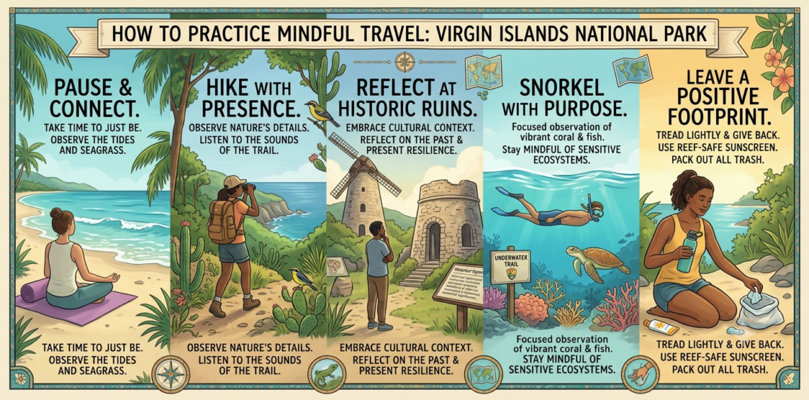 How to Practice Mindful Travel in Virgin Islands National Park