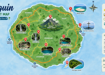 Camiguin Tourist Spot Map: Complete Travel Guide