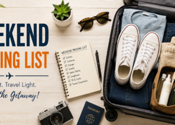Weekend packing list