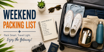 Weekend packing list