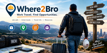 Where2Bro: A Travel Resource for Electrical Workers
